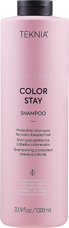 Ochronny szampon bez siarczanów do włosów farbowanych - Lakmé Teknia Color Stay Shampoo — Zdjęcie N2