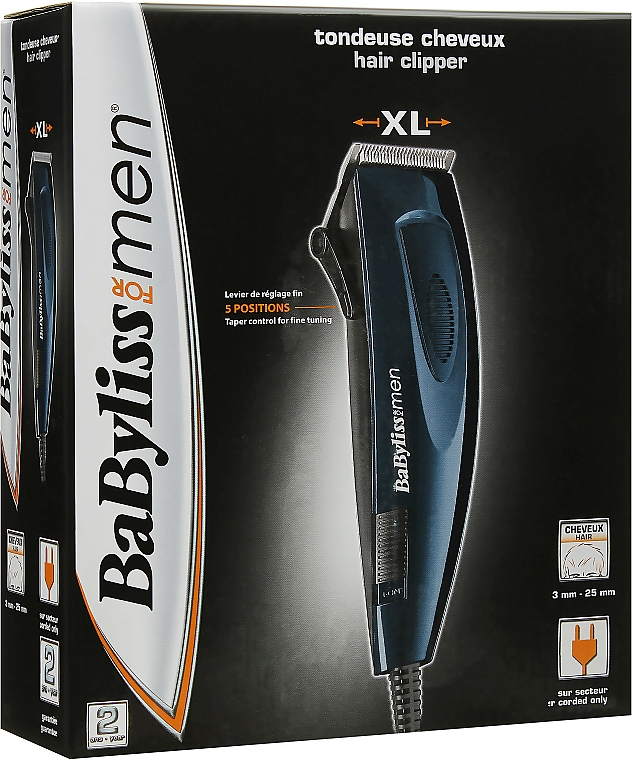 Maszynka do strzyżenia włosów dla mężczyzn - BaByliss E695E — Zdjęcie N4