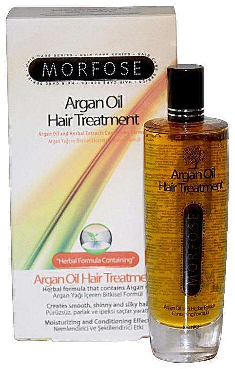 Olejek arganowy do włosów - Morfose Argan Oil Hair Treatment — Zdjęcie N1