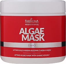 Kup Liftingująca maska algowa z jadem węża - Farmona Professional Algae Mask With Snake Venom