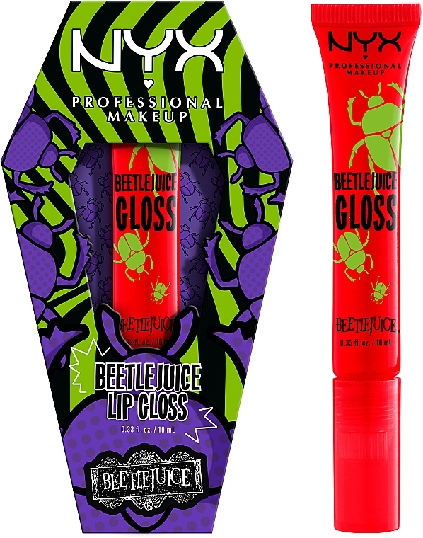 Błyszczyk do ust - NYX Professional Makeup Beetlejuice Lip Gloss — Zdjęcie N2