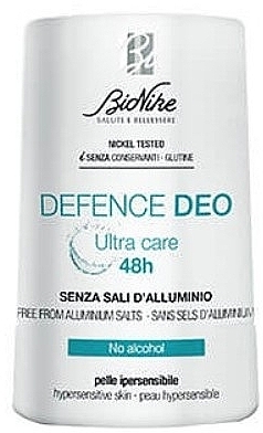 Dezodorant w kulce Ultra Care 48h - BioNike Defense Deo Ultra Care 48h — Zdjęcie N1