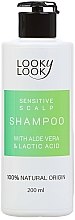 Kup Neutralny szampon do wrażliwej skóry głowy i wszystkich rodzajów włosów z aloesem i kwasem mlekowym - Looky Look Delicate Care Shampoo