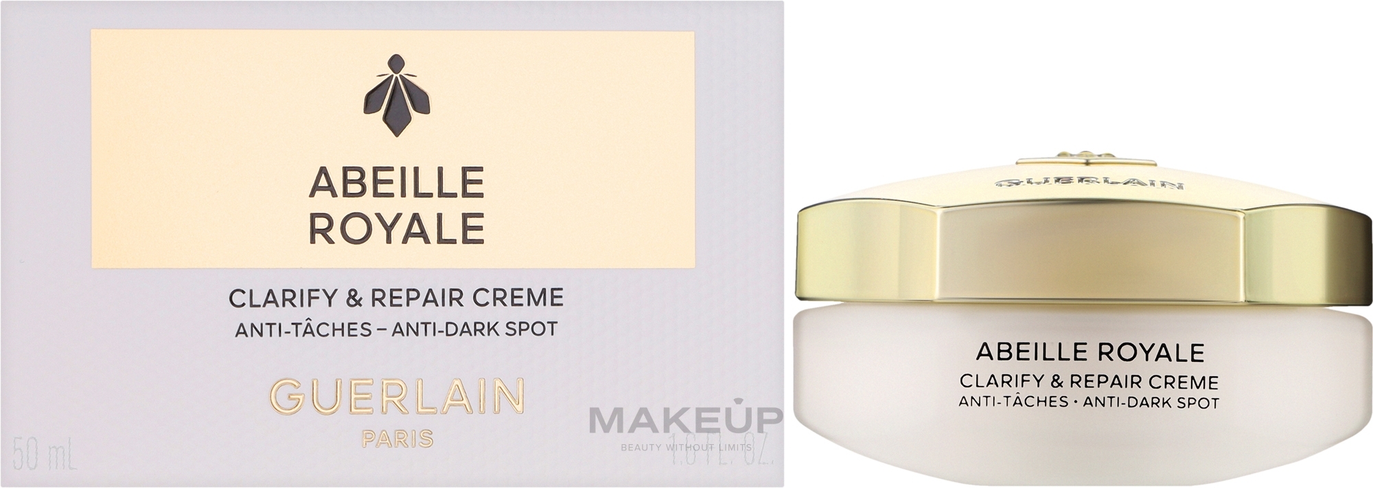 Rozświetlająco-rewitalizujący krem do twarzy - Guerlain Abeille Royale Clarify & Repair Creme Anti-Dark Spot — Zdjęcie 50 ml