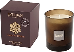Esteban Legendes d'Orient Refillable Scented Candle - Świeca perfumowana — Zdjęcie N1