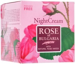 Krem do twarzy na noc z naturalną wodą różaną - BioFresh Rose of Bulgaria Rose Night Cream — Zdjęcie N2