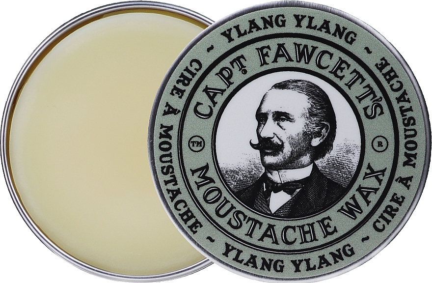 Wosk do wąsów - Captain Fawcett Ylang Ylang Moustache Wax — Zdjęcie N1