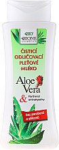 Kup Kojące mleczko do demakijażu z wyciągiem z aloesu - Bione Cosmetics Aloe Vera Soothing Cleansing Make-Up Removal Facial Lotion