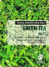 Maska w płachcie do twarzy z ekstraktem z zielonej herbaty - Orjena Natural Moisture Mask Sheet Green Tea — Zdjęcie N1