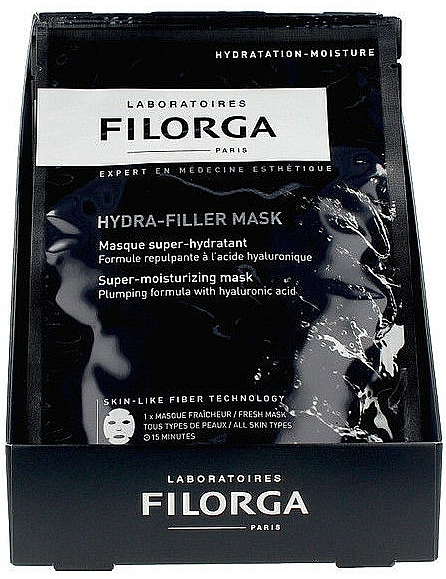 Zestaw intensywnie nawilżających maseczek do twarzy - Filorga Hydra-Filler Mask Set — Zdjęcie N1