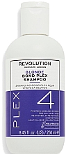 Kup Keratynowy szampon do włosów - Revolution Haircare Plex 4 Blonde Bond Plex Shampoo