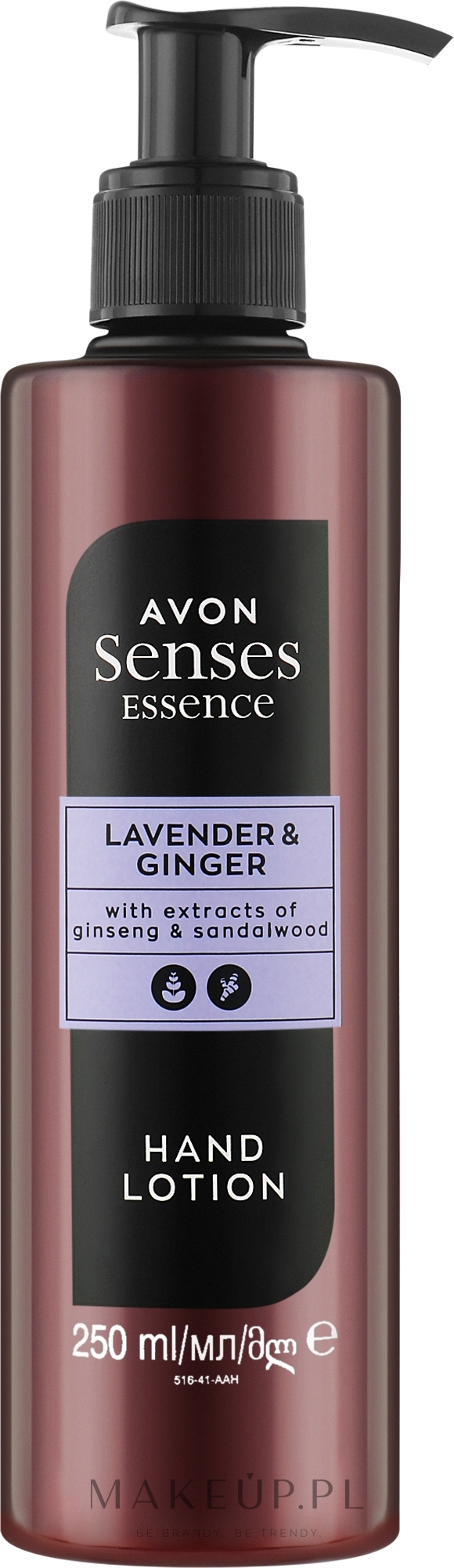 Balsam do rąk Lawenda i imbir - Avon Senses Essence Lavender & Ginger Hand Lotion — Zdjęcie 250 ml