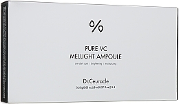 PRZECENA! Zestaw ampułek z witaminą C - Dr.Ceuracle Pure VC Mellight Ampoule  * — Zdjęcie N2