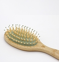 Bambusowa szczotka do włosów, mała - Beter Bamboo Small Cushion Brush — Zdjęcie N5