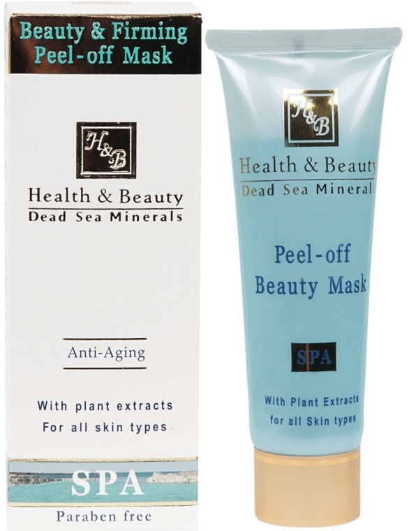 Maska peel-off dla piękna i sprężystości - Health And Beauty Peel-Off Beauty Mask