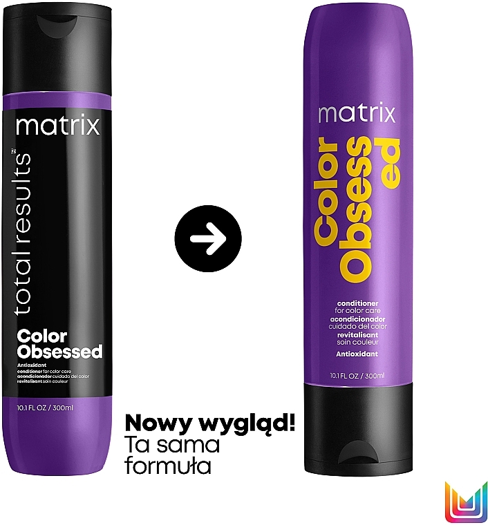 Odżywka chroniąca kolor do włosów farbowanych - Matrix Total Results Color Obsessed Conditioner — Zdjęcie N2