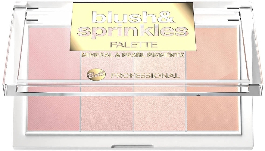 Paleta do makijażu - Bell Professional Blush & Sprinkles Palette — Zdjęcie N1