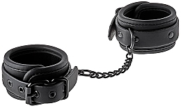 Kajdanki, czarne - Dream Toys Blaze Handcuff Black — Zdjęcie N2