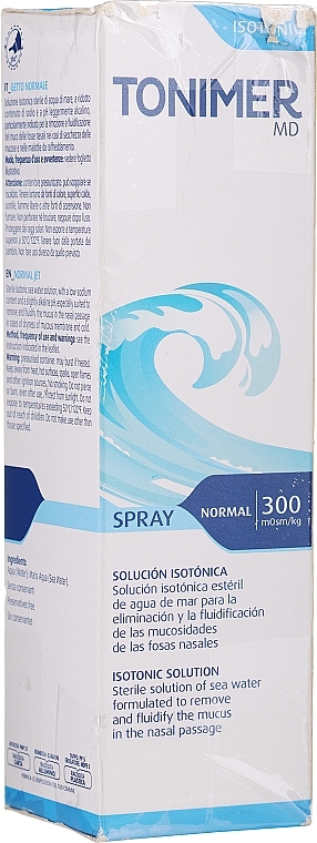 PRZECENA!  Spray do nosa - Ganassini Corporate Tonimer MD Isotonic Normal Spray * — Zdjęcie N3