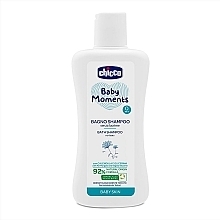 PREZENT! Szampon do mycia ciała i włosów - Chicco Baby Moments — Zdjęcie N1