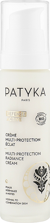 Krem ochronny do skóry normalnej i mieszanej - Patyka Defense Active Radiance Multi-Protection Cream — Zdjęcie N1