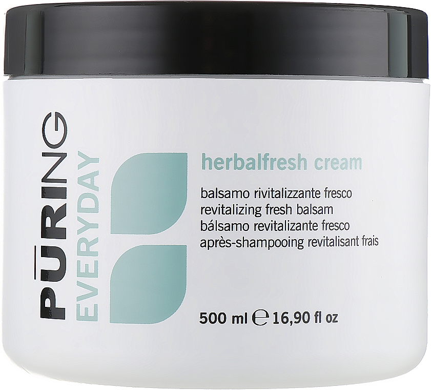Rewitalizujący krem-odżywka z ekstraktami ziołowymi - Puring Everyday Herbalfresh Cream — Zdjęcie N1