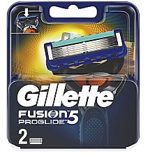 Wymienne wkłady do maszynki do golenia, 2 szt. - Gillette Fusion ProGlide — Zdjęcie N3