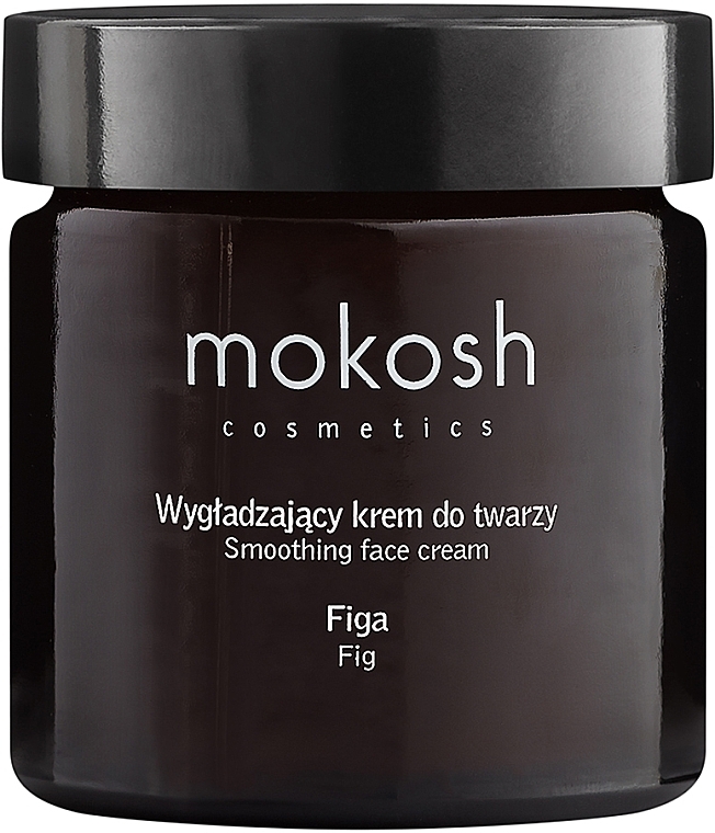 Wygładzający krem do twarzy Figa - Mokosh Cosmetics Figa Smoothing Facial Cream