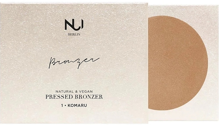 PRZECENA! Bronzer do twarzy - NUI Cosmetics Natural Pressed Bronzer * — Zdjęcie N1