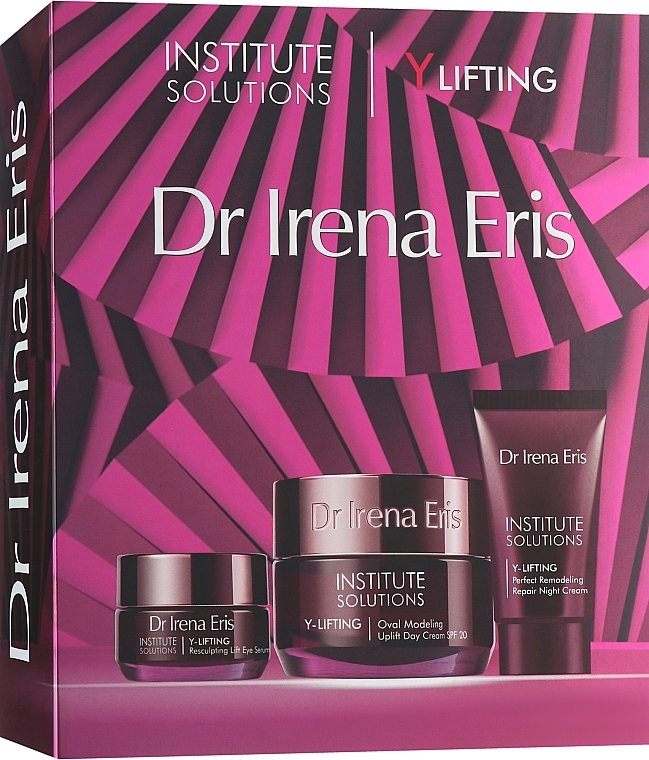 Zestaw - Dr Irena Eris Y Lifting (d/cr/50ml + n/cr/30ml + eye/cr/15ml) — Zdjęcie N1