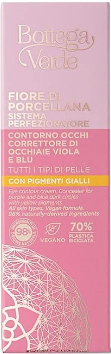 Krem pod oczy - Bottega Verde Fiore Di Porcellana Eye Contour Cream — Zdjęcie N2