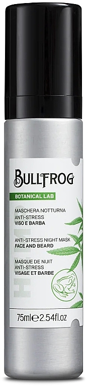 Antystresowa maska na noc - Bullfrog Anti-Stress Night Mask — Zdjęcie N1