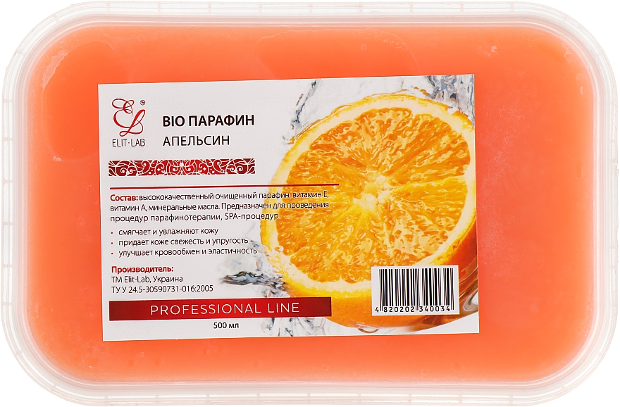 Bio parafina kosmetyczna Pomarańcza - Elit-Lab