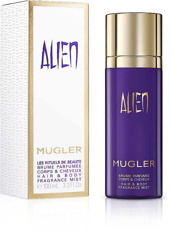 Mugler Alien Hair & Body Mist - Mgiełka do ciała i włosów — Zdjęcie N2