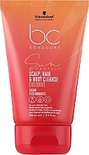 Szampon do skóry głowy, włosów i ciała - Schwarzkopf Professional Bonacure Sun Protect 3-In-1 Scalp, Hair & Body Cleanse Coconut — Zdjęcie N1