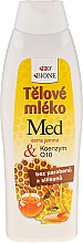 Kup Regenerujące mleczko do ciała z miodem i koenzymem Q10 - Bione Cosmetics Honey + Q10 Body Lotion With Vitamin E