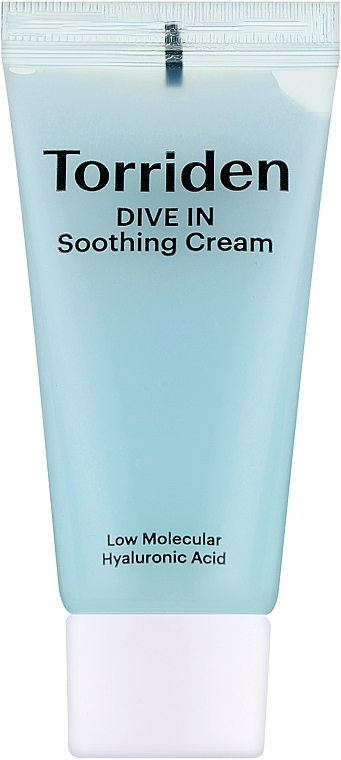 Łagodzący krem do twarzy z kwasem hialuronowym - Torriden Dive-In Soothing Cream — Zdjęcie N1