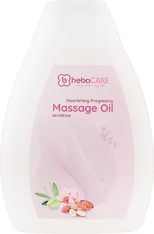 Olejek do masażu na rozstępy - HebaCARE Nourishing Pregnancy Sensitive Massage Oil — Zdjęcie N1