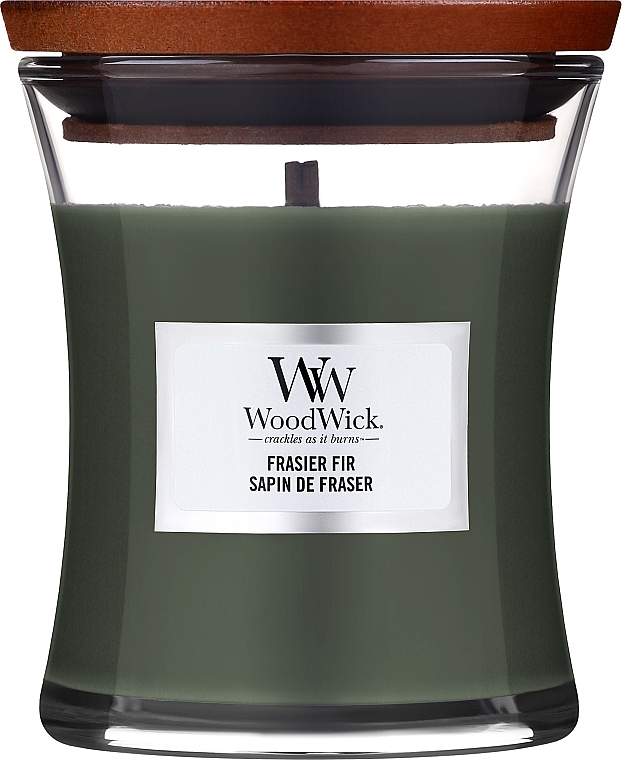 Świeca zapachowa w szkle - WoodWick Hourglass Candle Frasier Fir — Zdjęcie N2