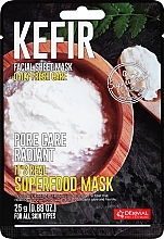 Kup Maseczka do twarzy z kefirem - Dermal It'S Real Superfood Mask Kefir
