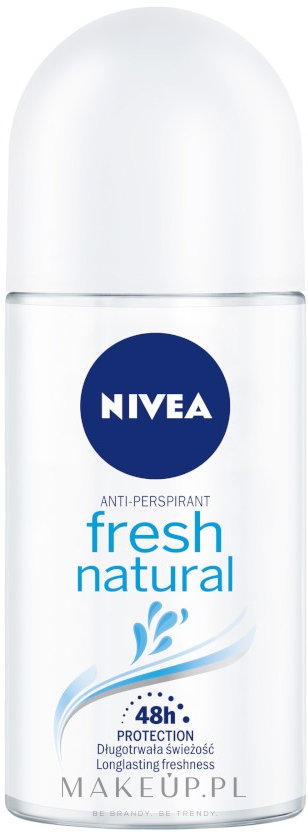 Antyperspirant w kulce - NIVEA Fresh Natural Deodorant Roll-On — Zdjęcie 50 ml
