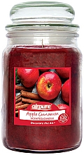 Kup Świeca zapachowa w słoiku Jabłko i cynamon - Airpure Jar Scented Candle Apple Cinnamon