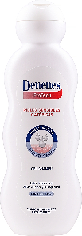 Żel-szampon do atopowej skóry - Denenes Shower Gel Shampoo Atopic Skin — Zdjęcie N1