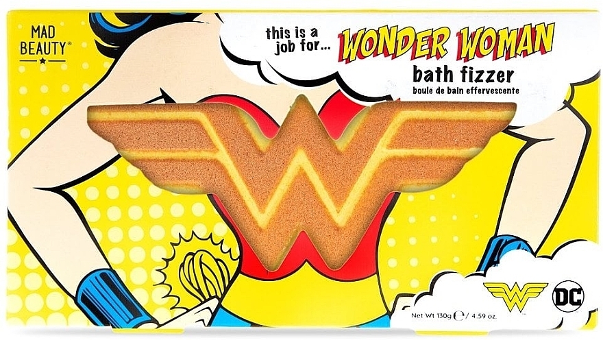 Bomba do kąpieli - Mad Beauty DC Wonder Woman Bath Fizzer — Zdjęcie N1