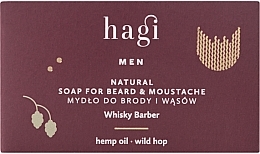 Kup Mydło do brody i wąsów - Hagi Men Whiskey Barber Soap