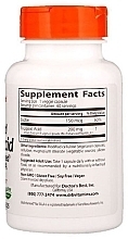 Suplement diety Kwas R-liponowy - Doctor's Best R-Lipoic Acid 200 Mg — Zdjęcie N2