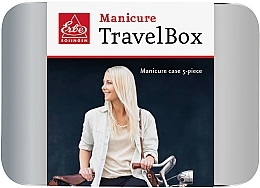 Zestaw do paznokci w aluminiowym pudełku, 5 elementów - Erbe Solingen Travel Box in Alu-Box — Zdjęcie N2