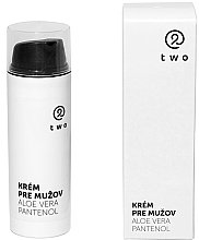 Krem dla mężczyzn z pantenolem i aloesem - Two Cosmetics Men's Skin Cream — Zdjęcie N1