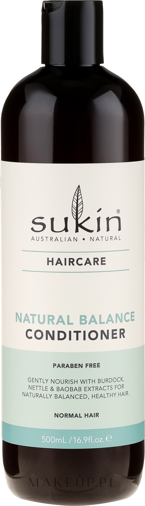 Balansująca odżywka do włosów normalnych - Sukin Natural Balance Conditioner — Zdjęcie 500 ml