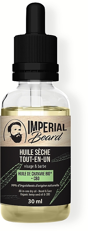 Olejek do twarzy i brody - Imperial Beard All-in-One Dry Oil Beard & Face — Zdjęcie N1